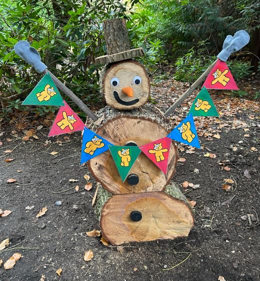 Snowman Pudsey banner